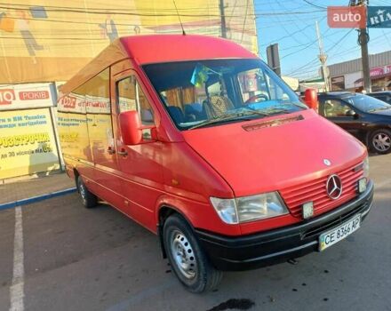 Красный Мерседес Sprinter, объемом двигателя 2.9 л и пробегом 90 тыс. км за 9000 $, фото 1 на Automoto.ua