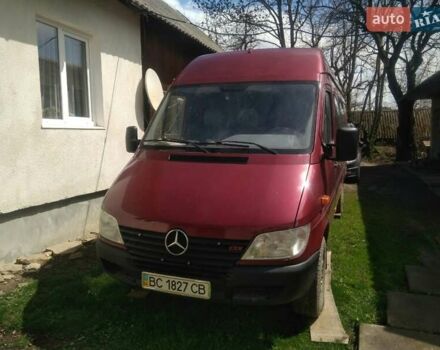 Червоний Мерседес Sprinter, об'ємом двигуна 2.9 л та пробігом 480 тис. км за 8500 $, фото 3 на Automoto.ua