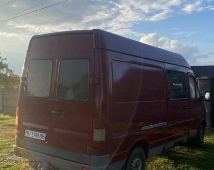 Красный Мерседес Sprinter, объемом двигателя 2.87 л и пробегом 450 тыс. км за 5100 $, фото 2 на Automoto.ua