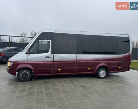 Красный Мерседес Sprinter, объемом двигателя 2.9 л и пробегом 700 тыс. км за 19500 $, фото 2 на Automoto.ua