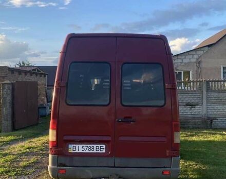 Красный Мерседес Sprinter, объемом двигателя 2.87 л и пробегом 450 тыс. км за 5100 $, фото 3 на Automoto.ua