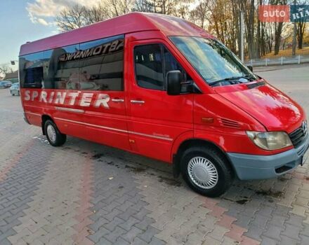 Червоний Мерседес Sprinter, об'ємом двигуна 2.7 л та пробігом 530 тис. км за 9700 $, фото 9 на Automoto.ua
