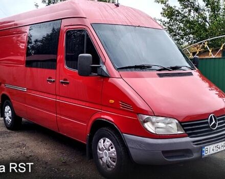 Красный Мерседес Sprinter, объемом двигателя 2.1 л и пробегом 620 тыс. км за 7700 $, фото 1 на Automoto.ua