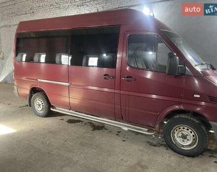 Красный Мерседес Sprinter, объемом двигателя 2.15 л и пробегом 357 тыс. км за 6500 $, фото 4 на Automoto.ua