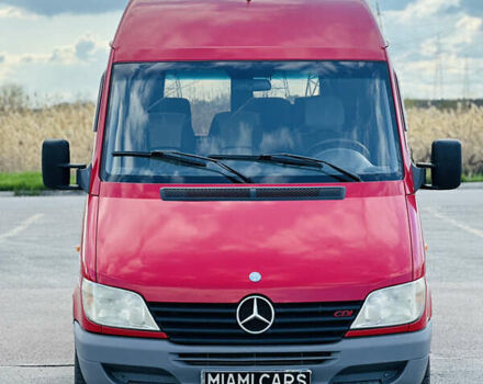 Красный Мерседес Sprinter, объемом двигателя 2.2 л и пробегом 332 тыс. км за 9999 $, фото 12 на Automoto.ua