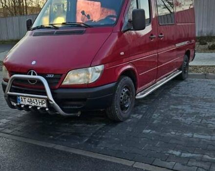 Красный Мерседес Sprinter, объемом двигателя 2.15 л и пробегом 440 тыс. км за 8200 $, фото 3 на Automoto.ua