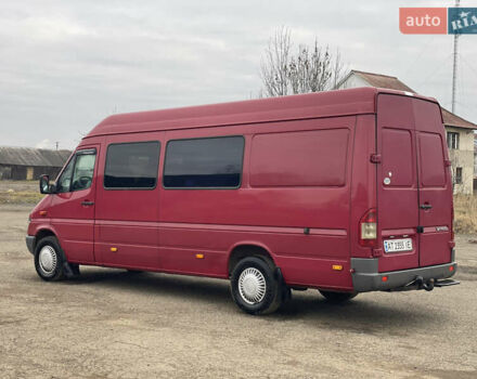 Червоний Мерседес Sprinter, об'ємом двигуна 2.69 л та пробігом 213 тис. км за 9300 $, фото 2 на Automoto.ua