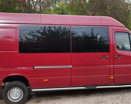 Красный Мерседес Sprinter, объемом двигателя 2.15 л и пробегом 237 тыс. км за 7500 $, фото 8 на Automoto.ua