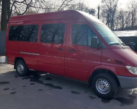 Красный Мерседес Sprinter, объемом двигателя 2.7 л и пробегом 610 тыс. км за 12200 $, фото 5 на Automoto.ua