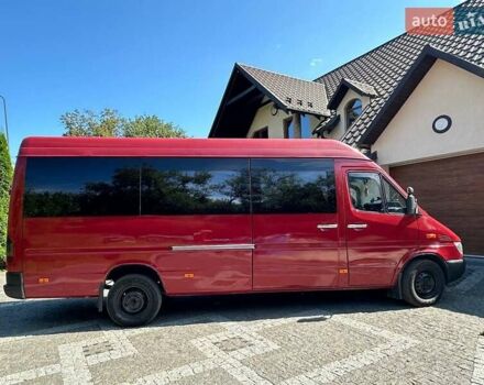 Красный Мерседес Sprinter, объемом двигателя 2.69 л и пробегом 100 тыс. км за 9900 $, фото 7 на Automoto.ua