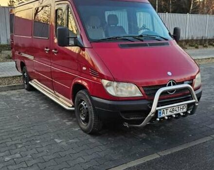 Красный Мерседес Sprinter, объемом двигателя 2.15 л и пробегом 440 тыс. км за 8200 $, фото 15 на Automoto.ua