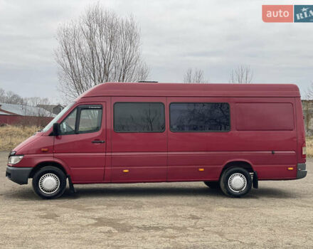 Червоний Мерседес Sprinter, об'ємом двигуна 2.69 л та пробігом 213 тис. км за 9300 $, фото 1 на Automoto.ua