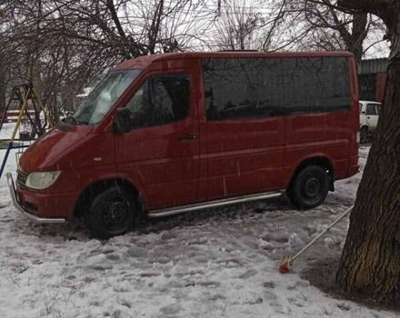 Червоний Мерседес Sprinter, об'ємом двигуна 2.1 л та пробігом 480 тис. км за 5500 $, фото 5 на Automoto.ua