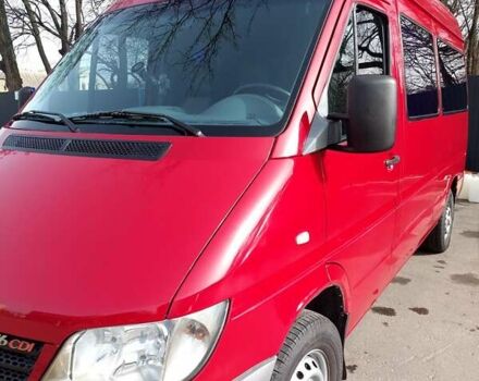 Красный Мерседес Sprinter, объемом двигателя 2.7 л и пробегом 610 тыс. км за 12200 $, фото 4 на Automoto.ua
