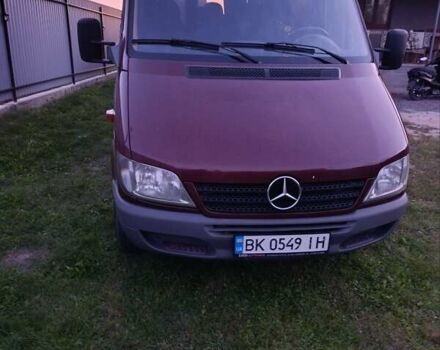 Червоний Мерседес Sprinter, об'ємом двигуна 2.7 л та пробігом 600 тис. км за 10100 $, фото 4 на Automoto.ua