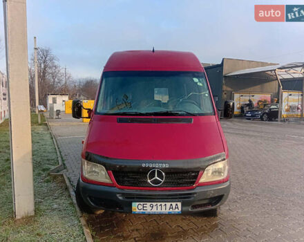 Красный Мерседес Sprinter, объемом двигателя 2.69 л и пробегом 100 тыс. км за 7350 $, фото 4 на Automoto.ua
