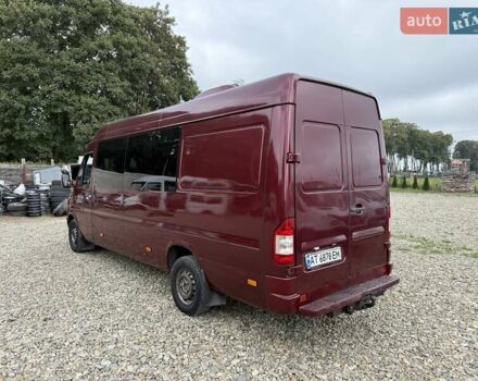 Червоний Мерседес Sprinter, об'ємом двигуна 2.7 л та пробігом 220 тис. км за 8900 $, фото 9 на Automoto.ua