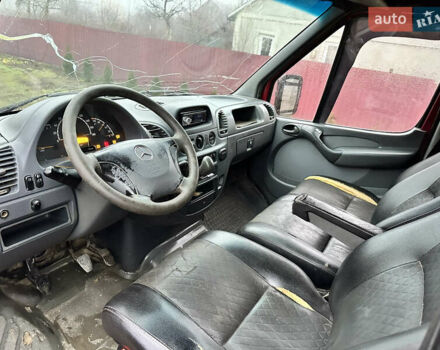 Красный Мерседес Sprinter, объемом двигателя 2.69 л и пробегом 100 тыс. км за 7350 $, фото 9 на Automoto.ua