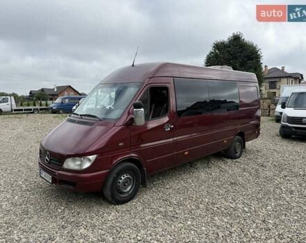 Червоний Мерседес Sprinter, об'ємом двигуна 2.7 л та пробігом 220 тис. км за 8900 $, фото 1 на Automoto.ua