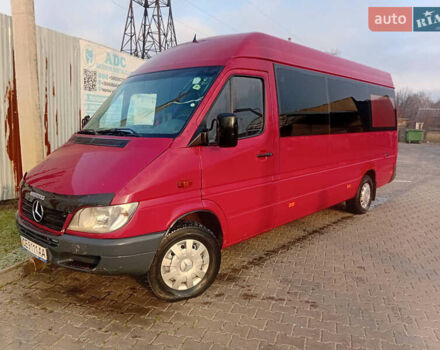 Красный Мерседес Sprinter, объемом двигателя 2.69 л и пробегом 100 тыс. км за 7350 $, фото 3 на Automoto.ua