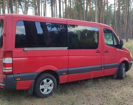 Красный Мерседес Sprinter, объемом двигателя 2.15 л и пробегом 100 тыс. км за 10000 $, фото 6 на Automoto.ua