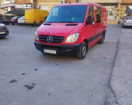Красный Мерседес Sprinter, объемом двигателя 2.1 л и пробегом 436 тыс. км за 13500 $, фото 8 на Automoto.ua