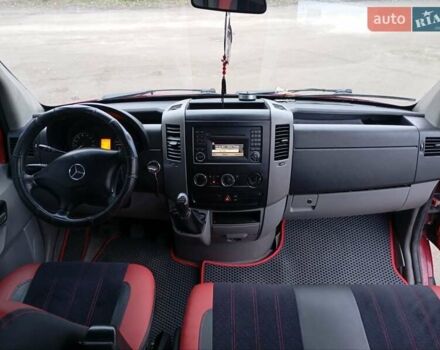 Красный Мерседес Sprinter, объемом двигателя 2.99 л и пробегом 470 тыс. км за 19700 $, фото 5 на Automoto.ua