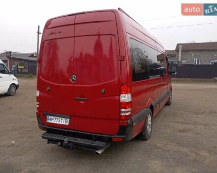 Красный Мерседес Sprinter, объемом двигателя 2.99 л и пробегом 470 тыс. км за 19700 $, фото 9 на Automoto.ua