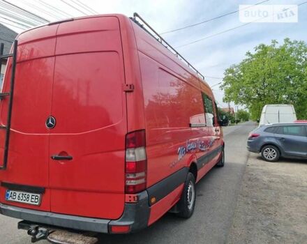 Красный Мерседес Sprinter, объемом двигателя 2.14 л и пробегом 453 тыс. км за 15500 $, фото 5 на Automoto.ua