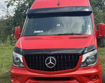 Красный Мерседес Sprinter, объемом двигателя 2.99 л и пробегом 400 тыс. км за 22500 $, фото 10 на Automoto.ua