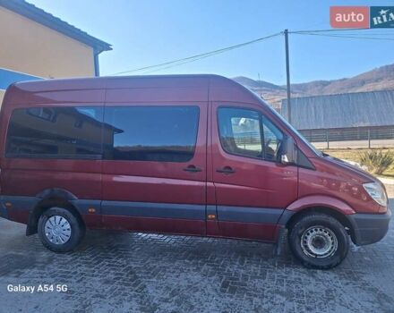 Красный Мерседес Sprinter, объемом двигателя 2.1 л и пробегом 900 тыс. км за 7700 $, фото 4 на Automoto.ua