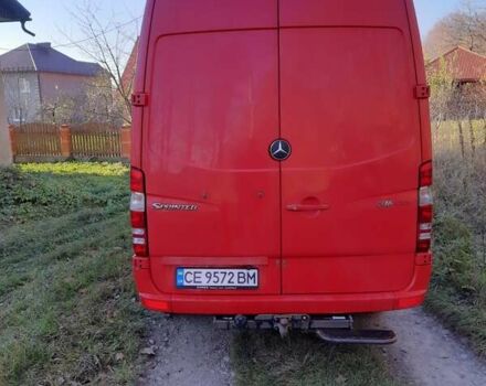 Красный Мерседес Sprinter, объемом двигателя 2.2 л и пробегом 156 тыс. км за 17500 $, фото 5 на Automoto.ua
