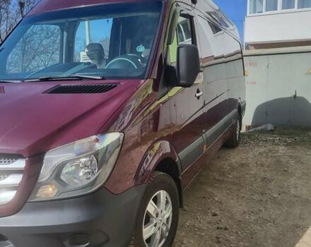 Красный Мерседес Sprinter, объемом двигателя 2.14 л и пробегом 290 тыс. км за 30000 $, фото 5 на Automoto.ua