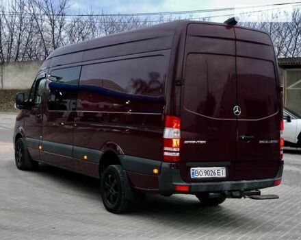 Красный Мерседес Sprinter, объемом двигателя 2.9 л и пробегом 337 тыс. км за 39500 $, фото 11 на Automoto.ua