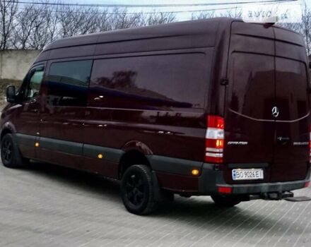 Красный Мерседес Sprinter, объемом двигателя 2.9 л и пробегом 337 тыс. км за 39500 $, фото 12 на Automoto.ua