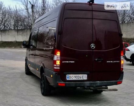 Красный Мерседес Sprinter, объемом двигателя 2.9 л и пробегом 337 тыс. км за 39500 $, фото 10 на Automoto.ua