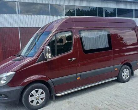 Красный Мерседес Sprinter, объемом двигателя 2.1 л и пробегом 292 тыс. км за 21500 $, фото 5 на Automoto.ua