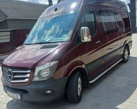 Красный Мерседес Sprinter, объемом двигателя 2.1 л и пробегом 292 тыс. км за 21500 $, фото 24 на Automoto.ua