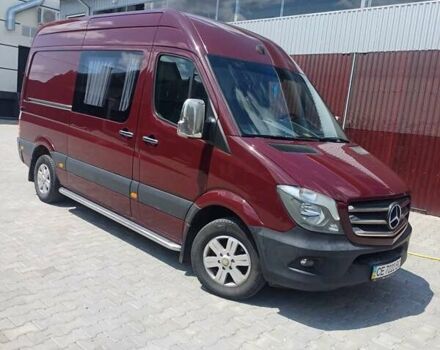 Красный Мерседес Sprinter, объемом двигателя 2.1 л и пробегом 292 тыс. км за 21500 $, фото 14 на Automoto.ua