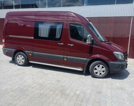 Красный Мерседес Sprinter, объемом двигателя 2.1 л и пробегом 292 тыс. км за 21500 $, фото 13 на Automoto.ua