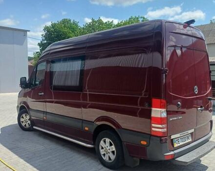 Красный Мерседес Sprinter, объемом двигателя 2.1 л и пробегом 292 тыс. км за 21500 $, фото 10 на Automoto.ua