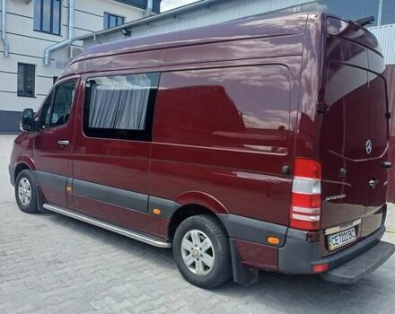 Красный Мерседес Sprinter, объемом двигателя 2.1 л и пробегом 292 тыс. км за 21500 $, фото 2 на Automoto.ua