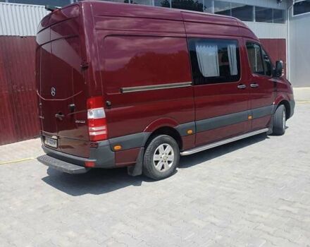 Красный Мерседес Sprinter, объемом двигателя 2.1 л и пробегом 292 тыс. км за 21500 $, фото 12 на Automoto.ua