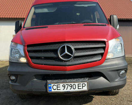 Красный Мерседес Sprinter, объемом двигателя 3 л и пробегом 515 тыс. км за 29990 $, фото 1 на Automoto.ua