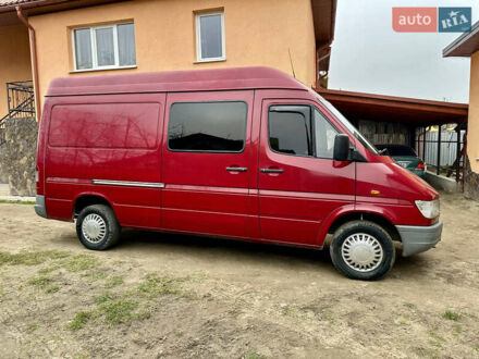 Мерседес Sprinter 1997 в Жовкве на Automoto.ua Красный Мерседес Sprinter, объемом двигателя 2.9 л и пробегом 460 тыс. км за 7500 $, фото 1 на Automoto.ua