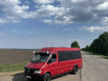 Червоний Мерседес Sprinter, об'ємом двигуна 2.87 л та пробігом 250 тис. км за 11500 $, фото 1 на Automoto.ua