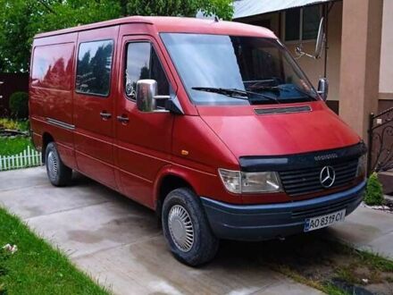 Мерседес Sprinter 1998 в Виноградове на Automoto.ua Красный Мерседес Sprinter, объемом двигателя 2.9 л и пробегом 552 тыс. км за 7300 $, фото 1 на Automoto.ua