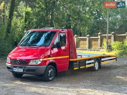 Красный Мерседес Sprinter, объемом двигателя 2.9 л и пробегом 320 тыс. км за 22222 $, фото 1 на Automoto.ua