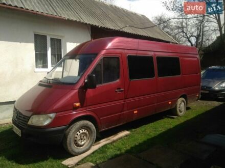 Червоний Мерседес Sprinter, об'ємом двигуна 2.9 л та пробігом 480 тис. км за 8500 $, фото 1 на Automoto.ua