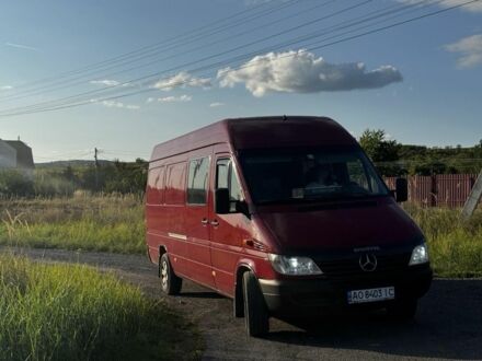 Мерседес Sprinter 2000 в Мукачеве на Automoto.ua Красный Мерседес Sprinter, объемом двигателя 2.7 л и пробегом 320 тыс. км за 7999 $, фото 1 на Automoto.ua